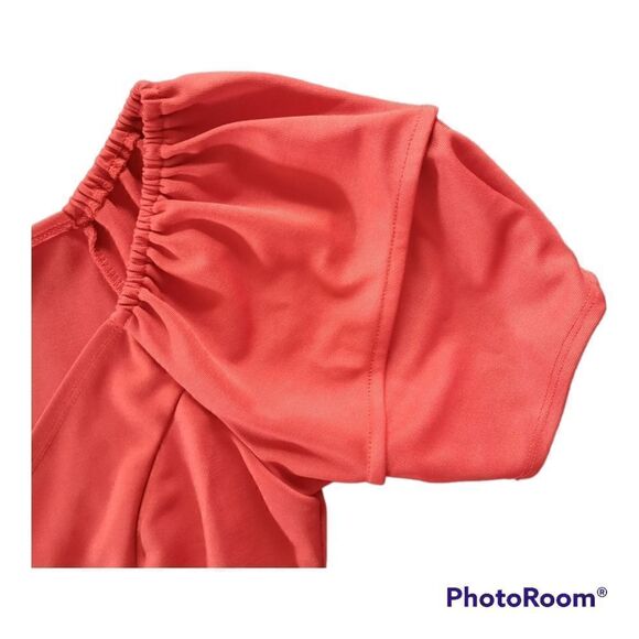 Forever 21 Button Front Puff Sleeve BodySuit - Picture 3 of 4